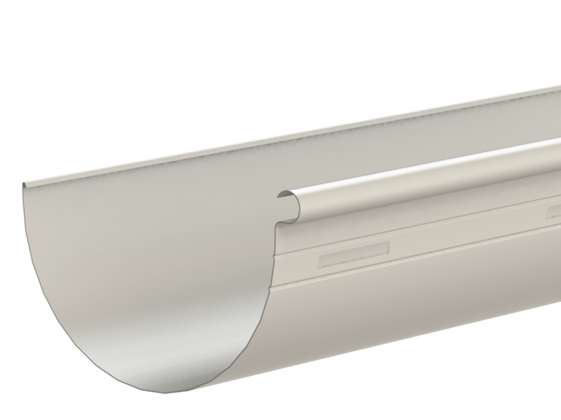 Metroll 150 Half Round Gutter Render