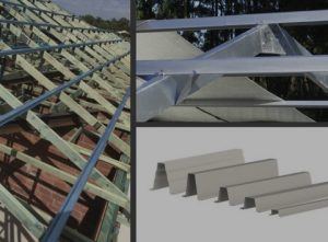 Roof and Ceiling Battens, Top Hats, Stud Framing