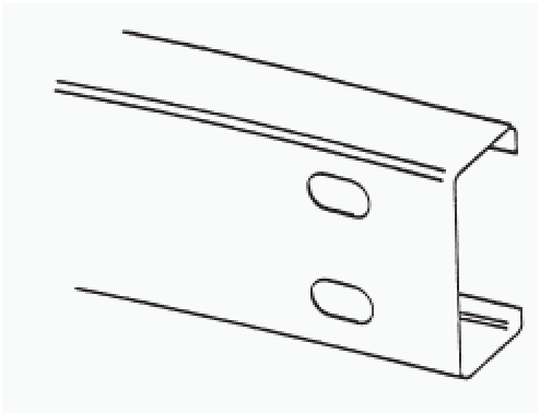 Line drawing of a standard C section